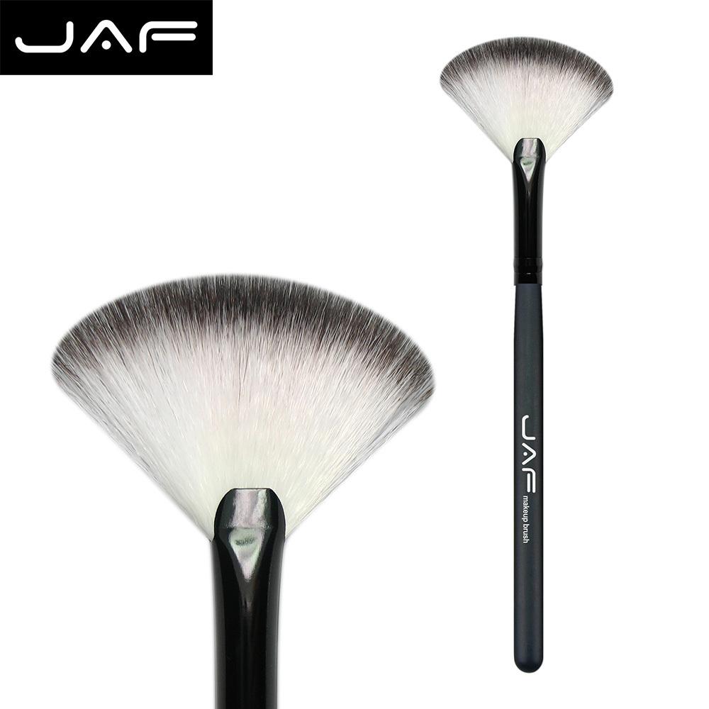 #07 Retail Small fan powder brush fiber hair professional makeup brush fan 07SWF