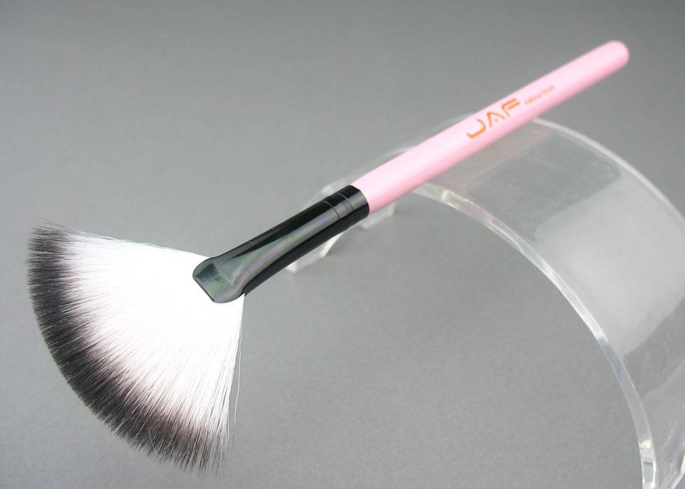 #07 Retail Small fan powder brush fiber hair professional makeup brush fan 07SWF