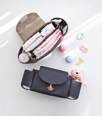 Baby Stroller Accessoris Bag New Cup Bag Stroller Organizer Baby Carriage Pram Buggy Cart Bottle Bag Car Bag Yoya