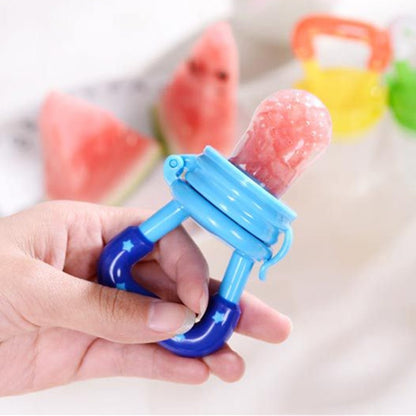 Fresh Food Nibbler Baby Pacifiers Feeder Kids Fruit Feeder Nipples Feeding Safe Baby Supplies Nipple Teat Pacifier Bottles