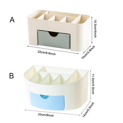 BAKINGCHEF Plastic Drawer Cosmetic Box Desktop Make Up Storage Box Jewelry Case Home Organizer Accessories Supplies Gear Stuff
